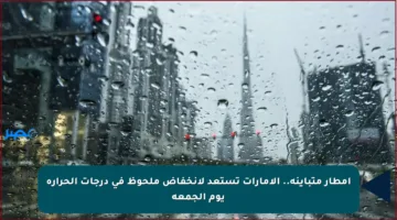 أمطار متباينة.. الإمارات تستعد لانخفاض ملحوظ في درجات الحرارة يوم الجمعة